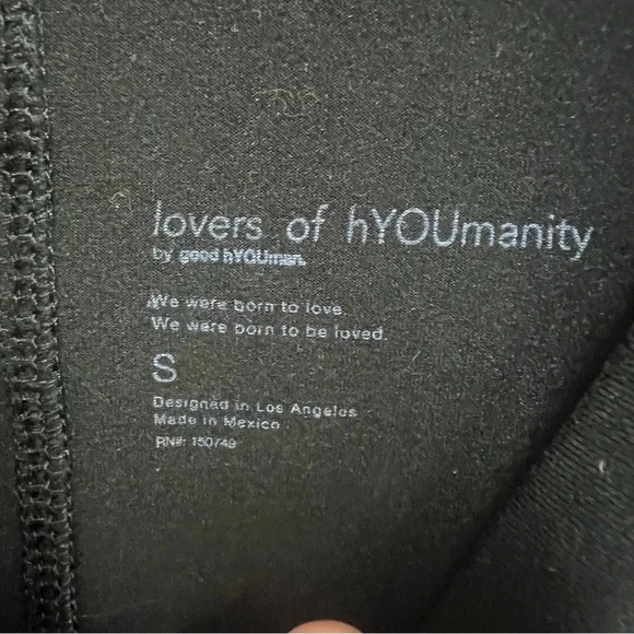 lovers of hYOUmanity Best Things in Life Crop Muscle Tank Size Small - Picture 6 of 8